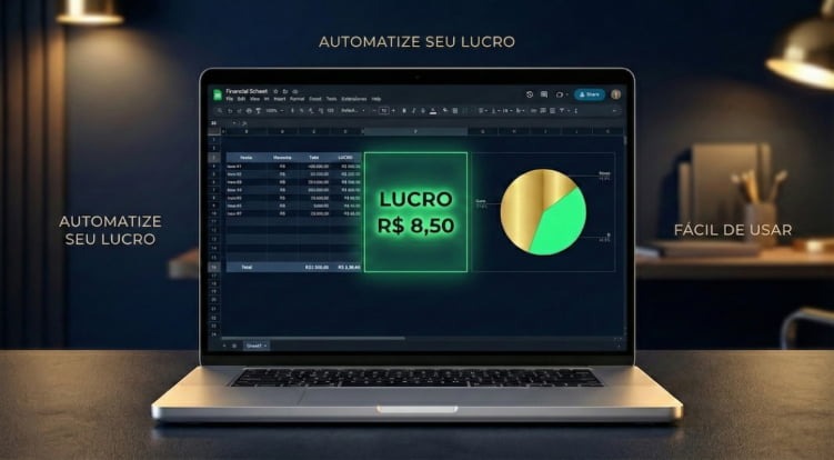Calculadora automática de lucro e precificação